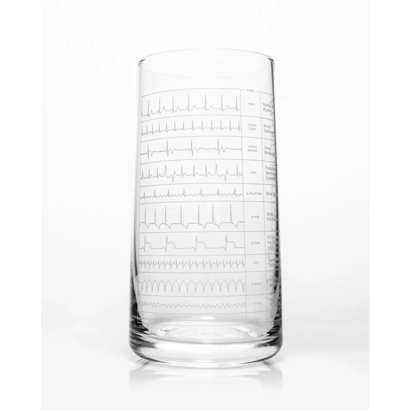 Heartbeat Tumbler Drinking Glass by Cognitive Surplus - Image 4