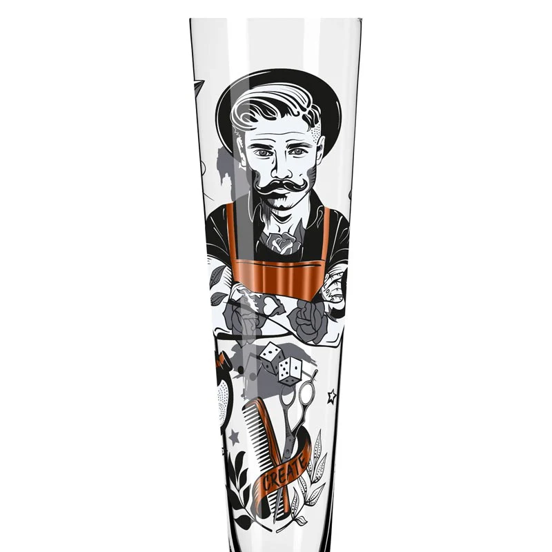 Heldenfest Beer Glass, des. Werner Bohr for Ritzenhoff - Image 2