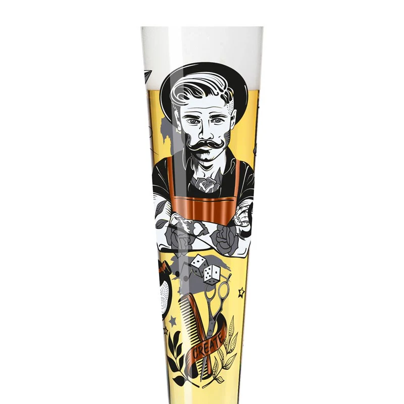 Heldenfest Beer Glass, des. Werner Bohr for Ritzenhoff - Image 4