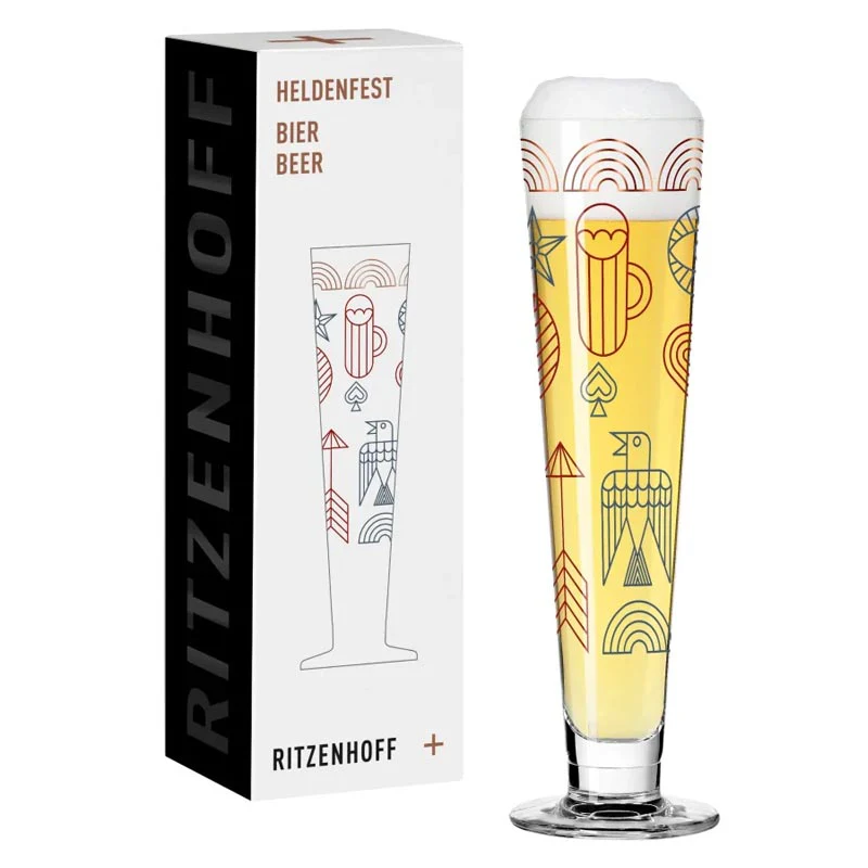 Heldenfest Beer Glass des. Paul Farrell for Ritzenhoff - Image 2