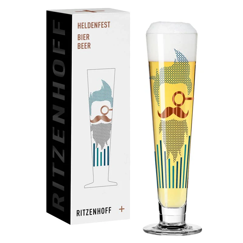 Heldenfest Beer Glass, des. Christine Kordes for Ritzenhoff - Image 5
