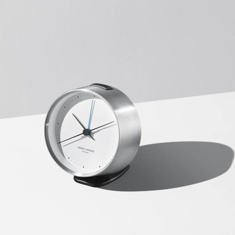 Alarm Clock with Holder des. Henning Koppel for Georg Jensen - Image 2