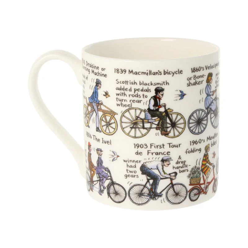History of Cycling Mug - Image 2