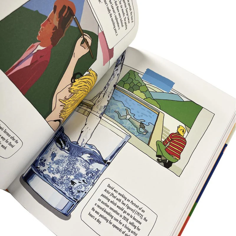 Hockney: A Graphic Life by Simon Elliott - hardback - Image 3