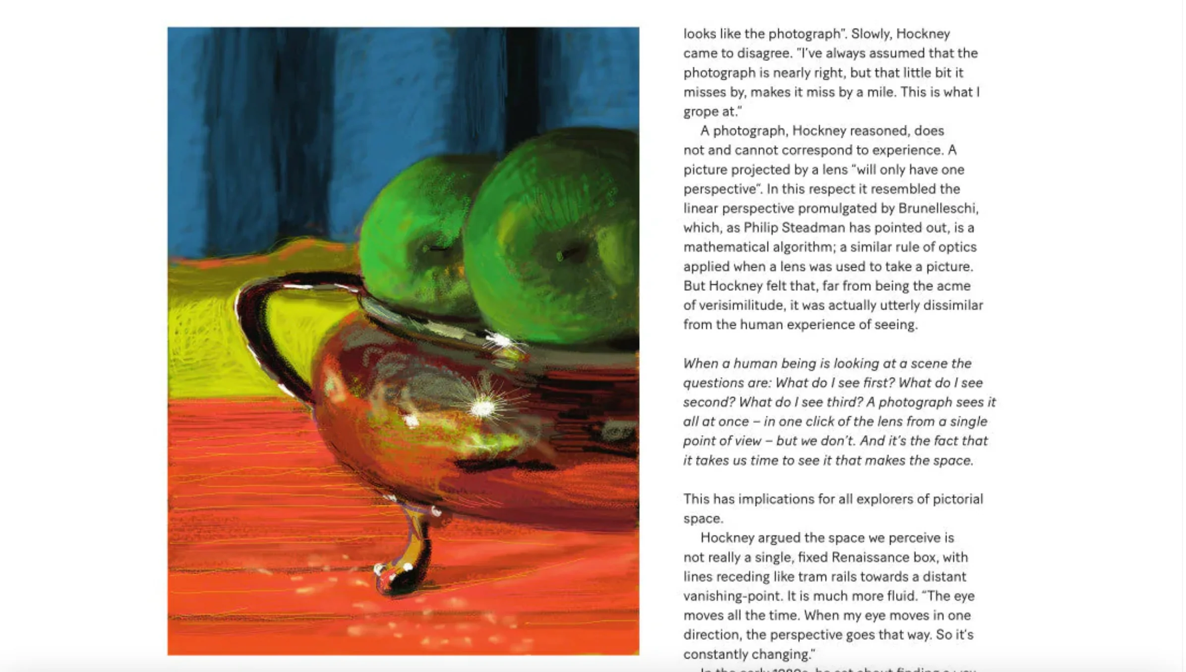 Hockney's Eye: The Art and Technology of Depiction (1st edition hardcover exhibition catalogue) - Image 3