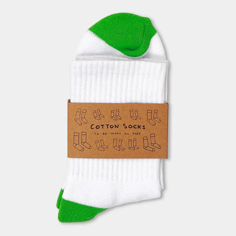I Pea Peas - cotton socks by David Shrigley - Image 4