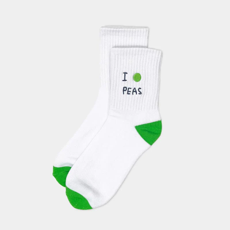 I Pea Peas - cotton socks by David Shrigley - Image 5