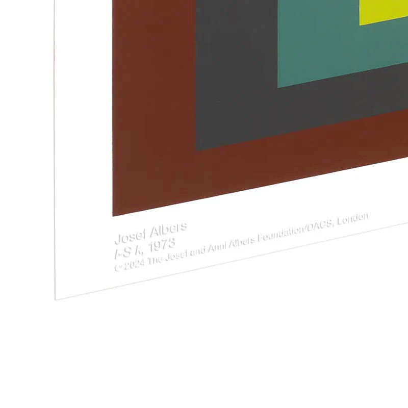 I-S K poster by Josef Albers - Image 2