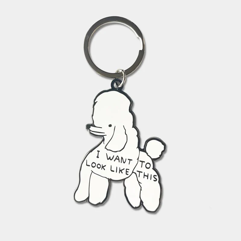I Want To Look Like This - keyring by David Shrigley - Image 4