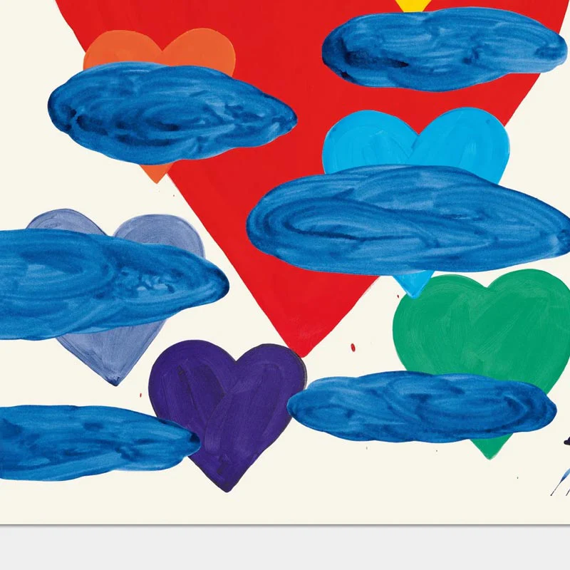 I Wish The Clouds Were Not There (2024) poster by David Shrigley - Image 3