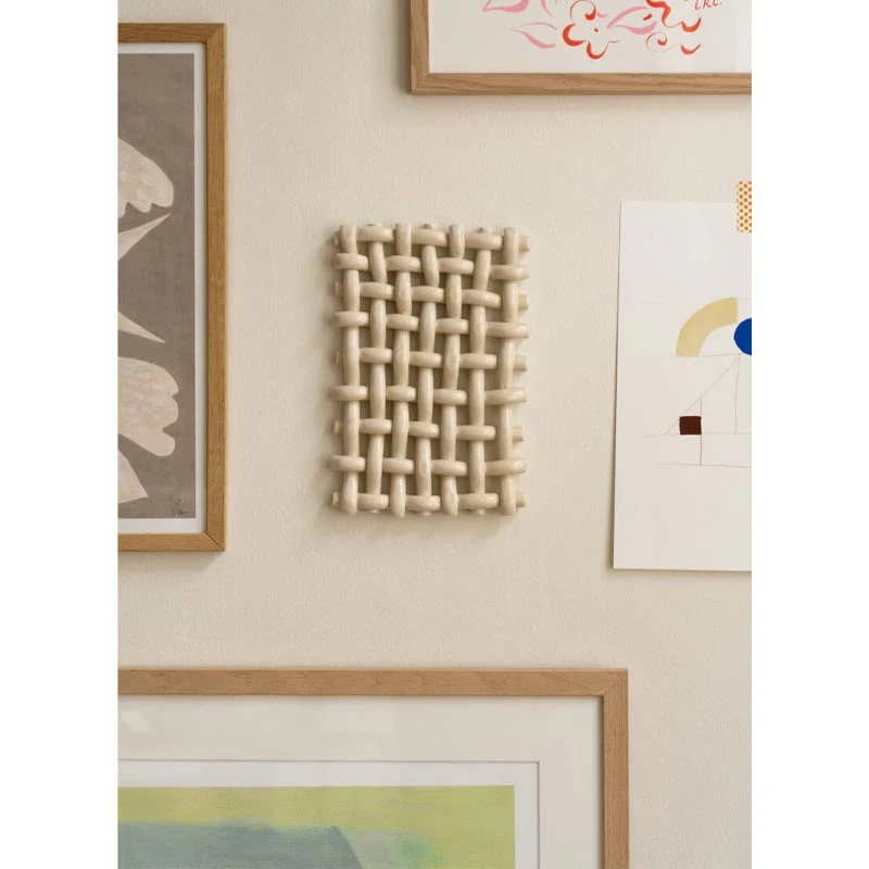 Interlace No.1 - Cream - Another Art Project, for The Poster Club - Image 2