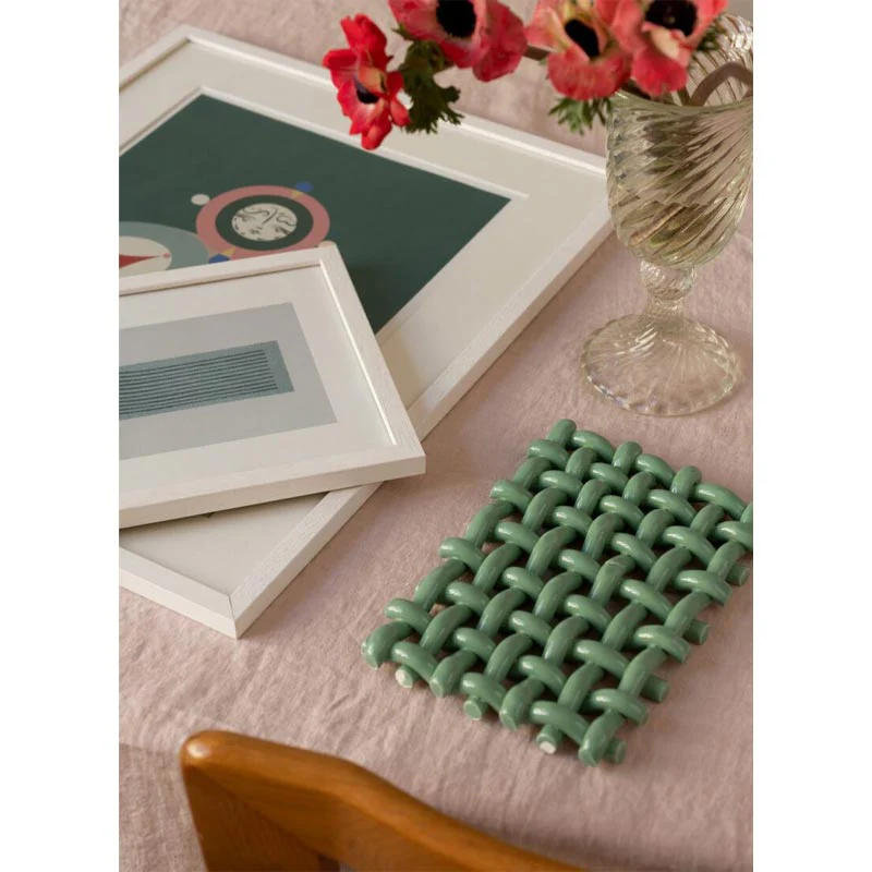Interlace No.2 - Sea Green - Another Art Project, for The Poster Club - Image 4
