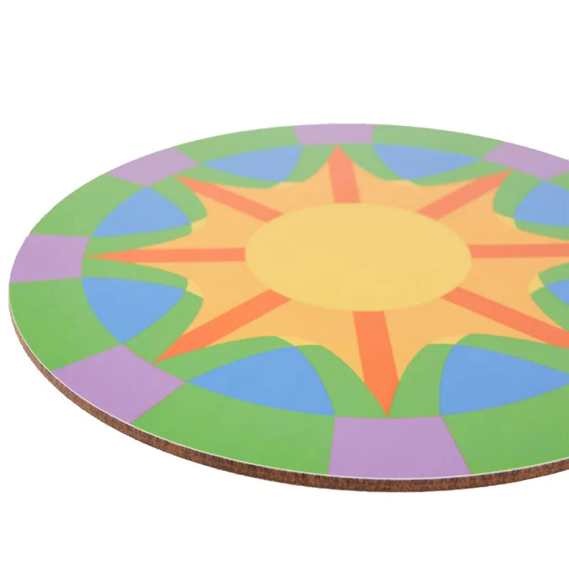 Irawo Round Placemats - set of 4 - des. Yinka Ilori - Image 3