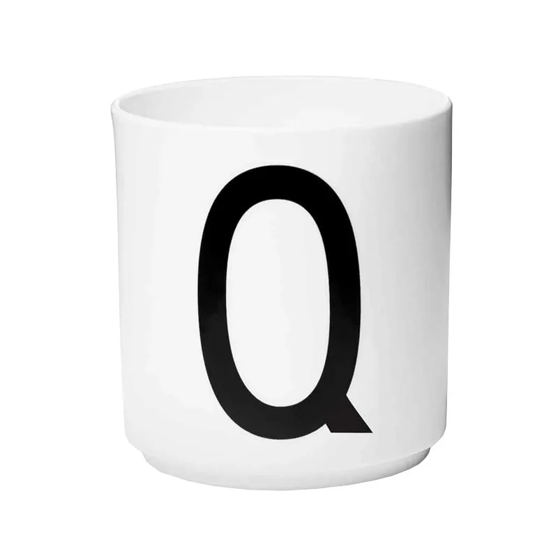 Jacobsen Typography Mug - Q - by Design Letters - Image 4