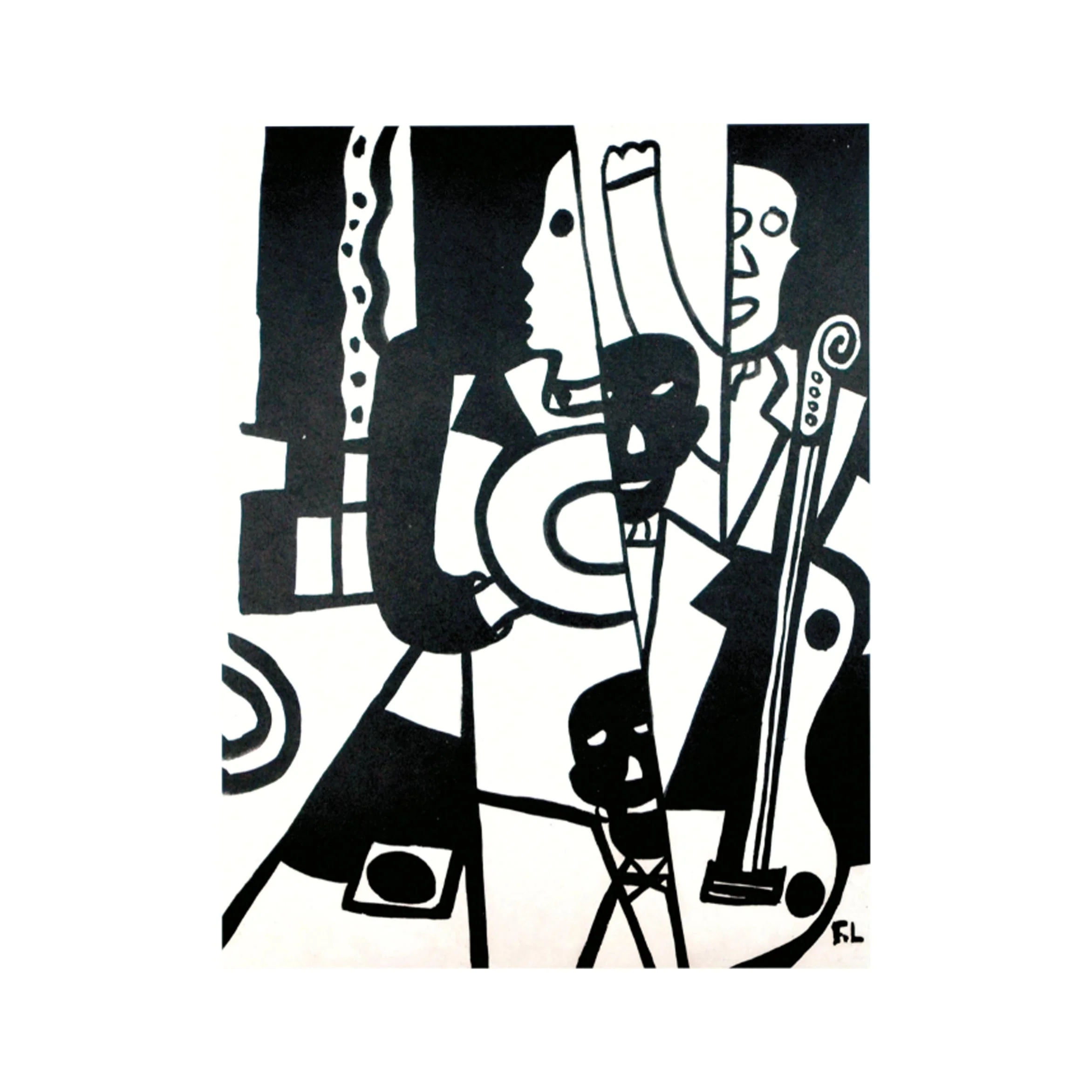 Jazz poster by Fernard Leger - Image 2