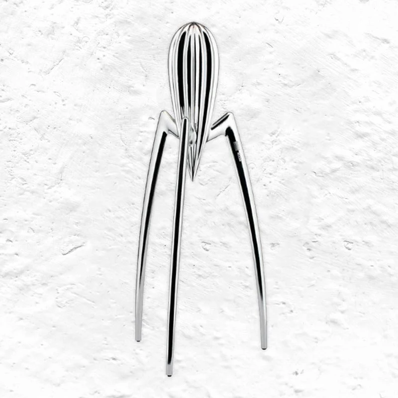 Juicy Salif citrus squeezer des. Phillipe Stark , 1990 (made by Alessi)