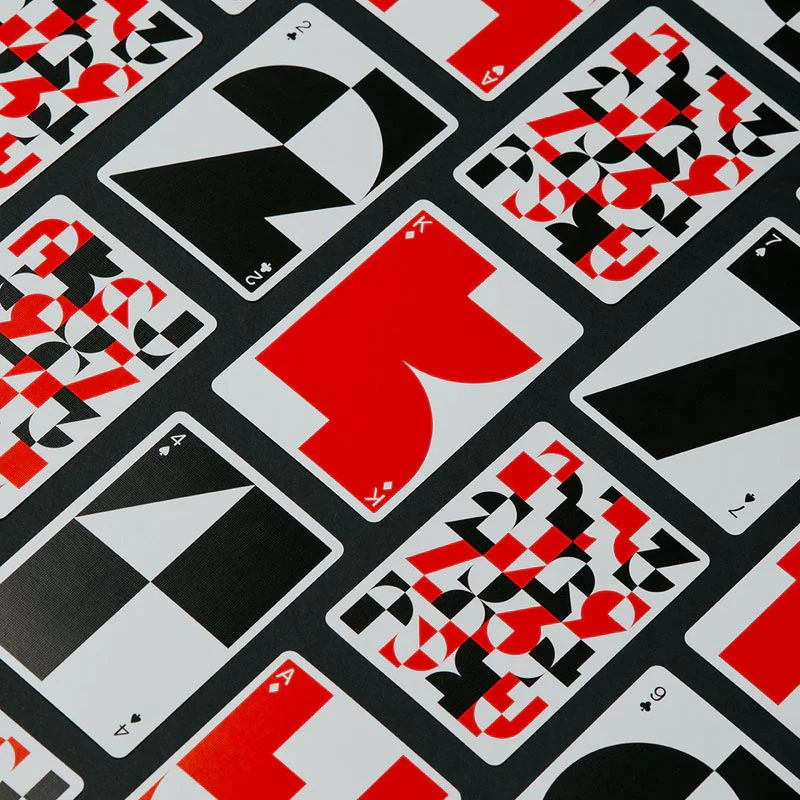 Just Type Playing Cards des. Paula Scher for Art of Play - Image 4