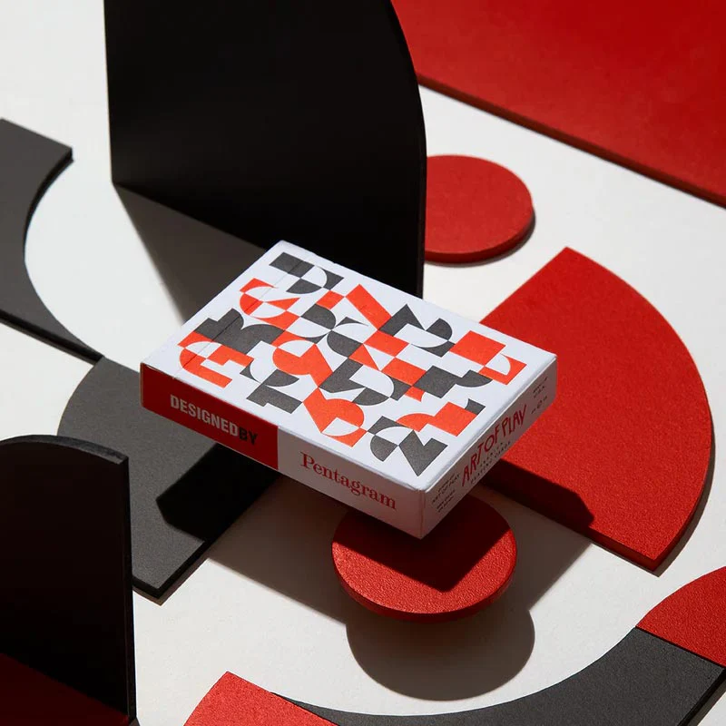 Just Type Playing Cards des. Paula Scher for Art of Play - Image 8
