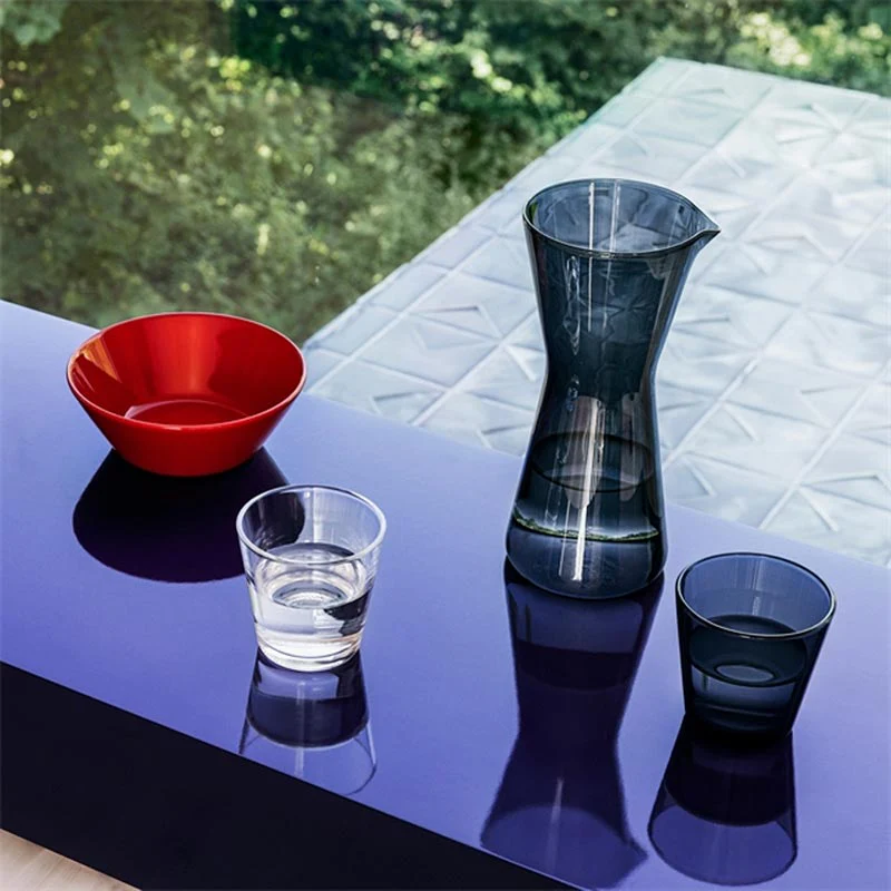 Kartio pitcher - 95cl, dark grey - des. Kaj Franck, made by Iittala - Image 2