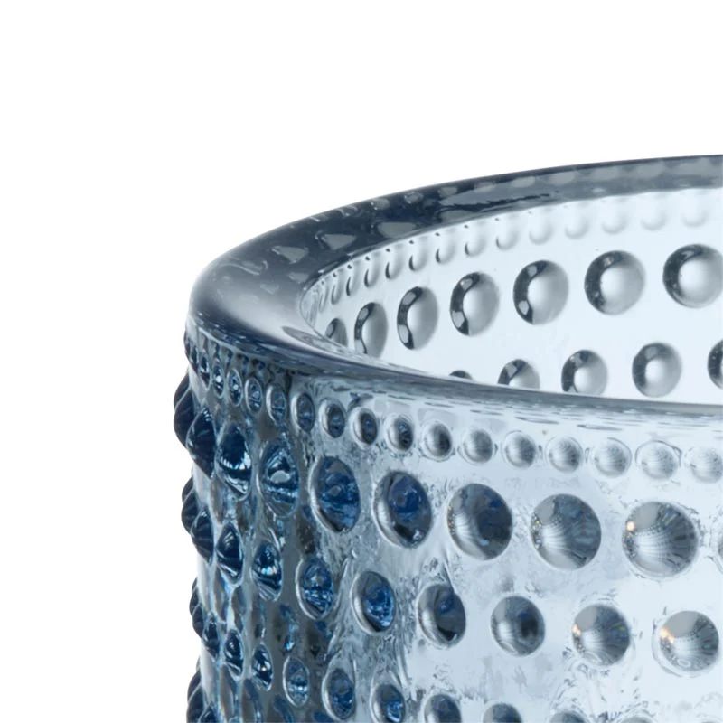 Kastehelmi tealight holder - Aqua - des. Oiva Toikka, made by Iittala - Image 2