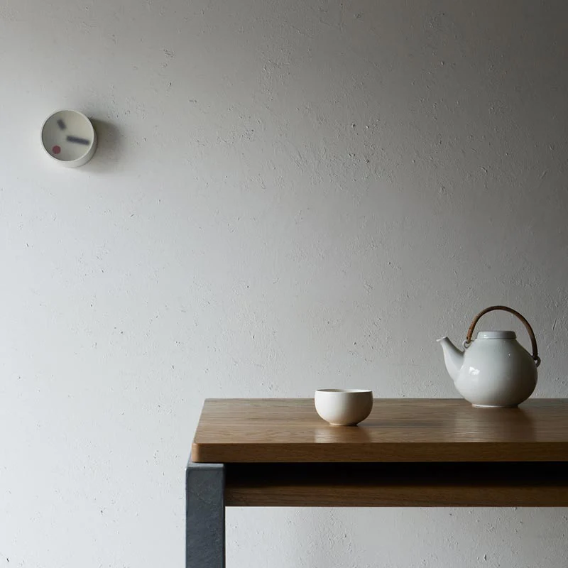 Lemnos Kehai Wall Clock - Grey - des. Makoto Koizumi - Image 2
