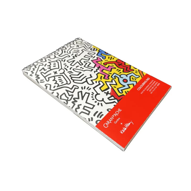Keith Haring Special Edition A5 colouring pad by Caran D'Ache - Image 3
