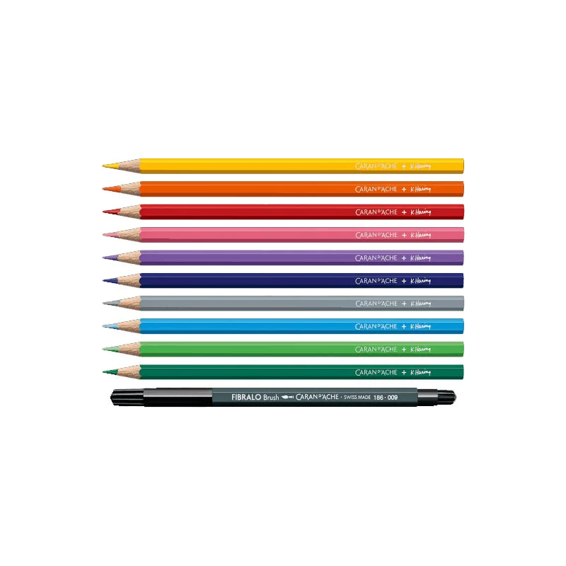 Keith Haring colour pencil set by Caran d’Ache - special edition - Image 3