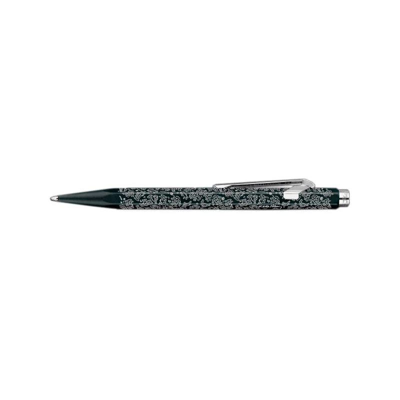 Keith Haring metal ballpoint pen (black) by Caran d’Ache - special edition - Image 3
