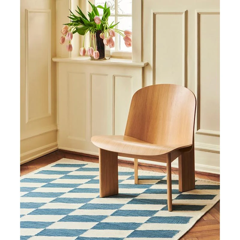 Shift Kelim rug by Hay - Blue - 140 x 200 - Image 3