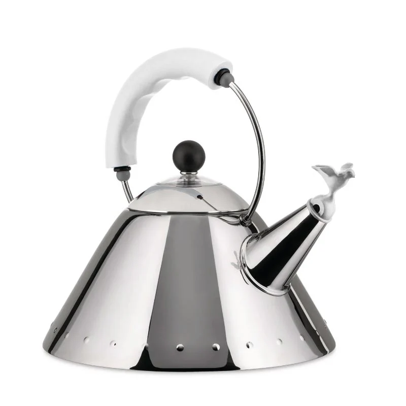 Kettle 9093 - white - des. Michael Graves, 1985 (made by Alessi) - Image 2