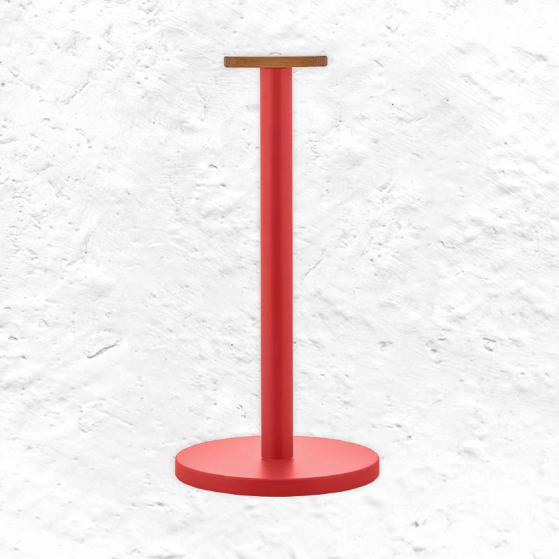 Mattina Kitchen Roll Holder - Red - des. BIG-GAME for Alessi
