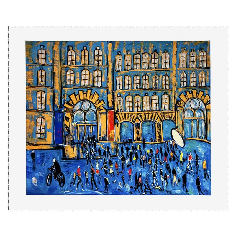 Today No. 1 (Salts Mill) Giclée Print by Kitty North - signed, numbered edition of 100 - Image 4