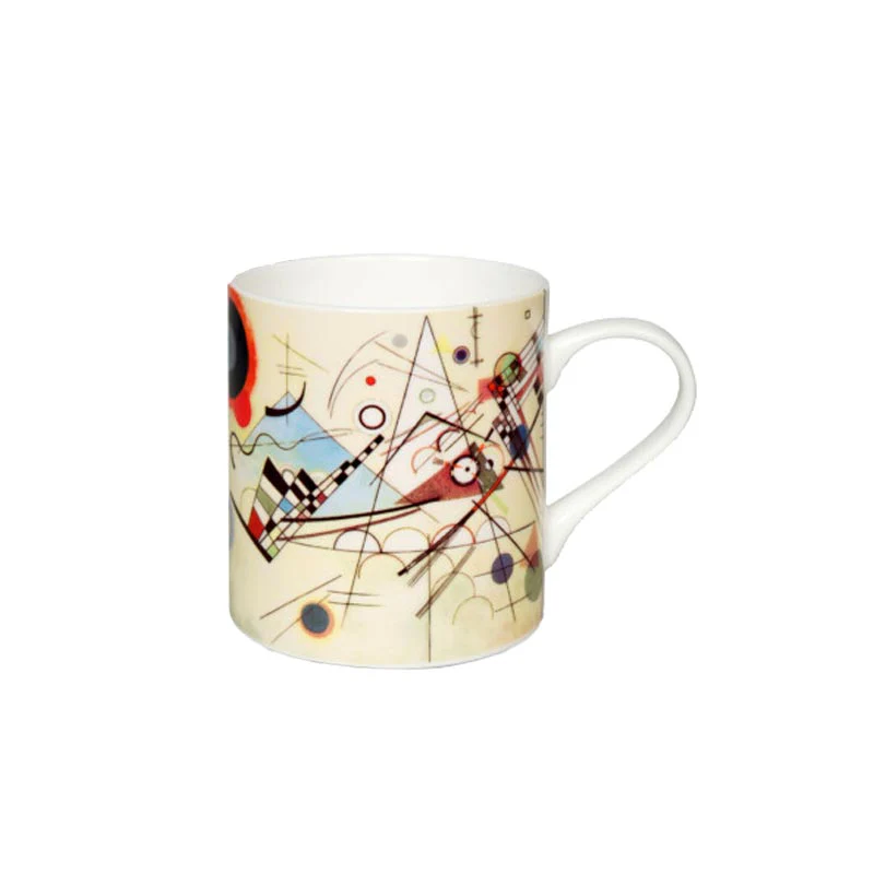 Wassily Kandinsky Composition VIII Bone China Mug by Könitz - Image 3