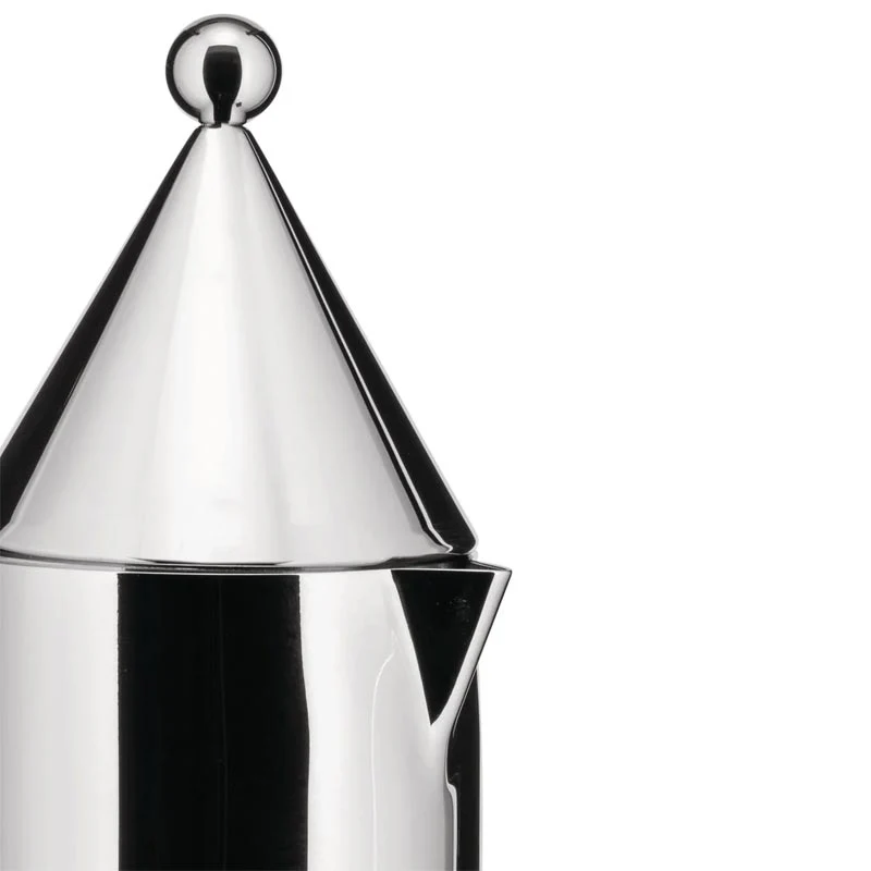 La Conica Espresso Coffee Maker - 3 cup - des. Aldo Rossi for Alessi - Image 4