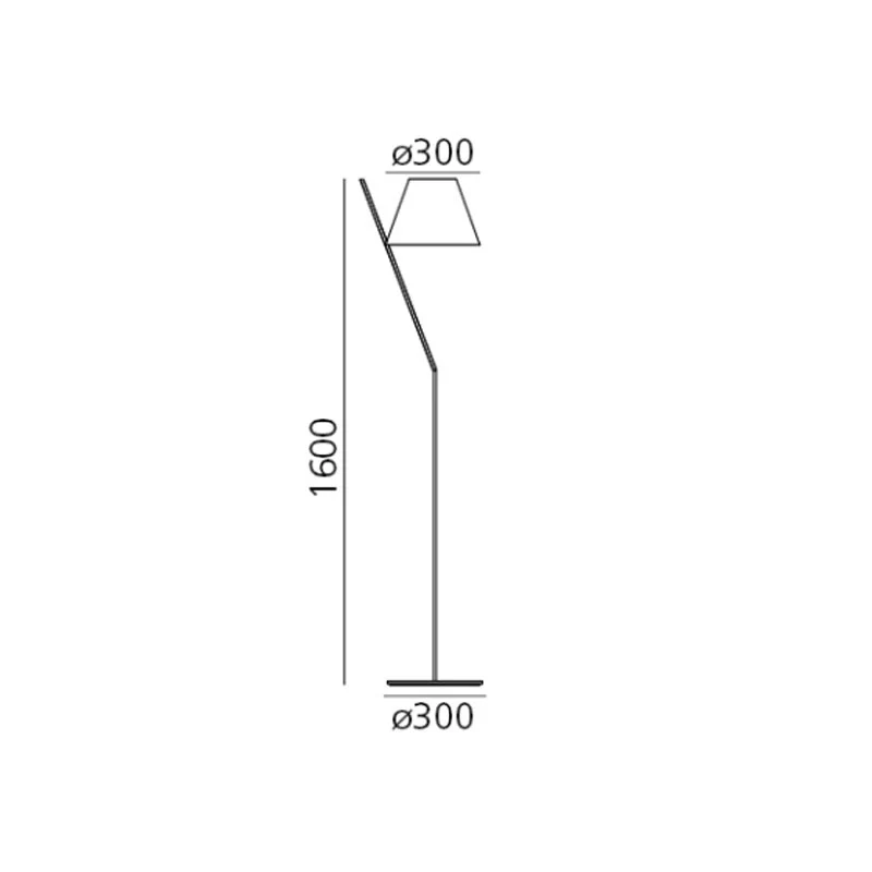 La Petite Floor Light - black - des. Quaglio Simonelli for Artemide - Image 3