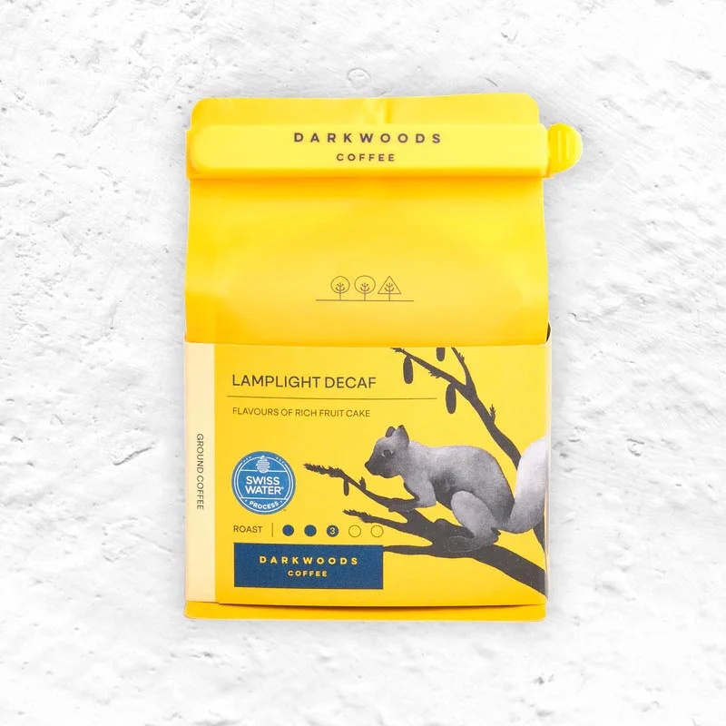 Lamplight decaf coffee by Dark Woods - ground coffee, 250g