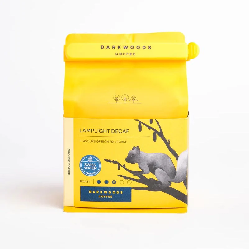 Lamplight decaf coffee by Dark Woods - ground coffee, 250g - Image 2