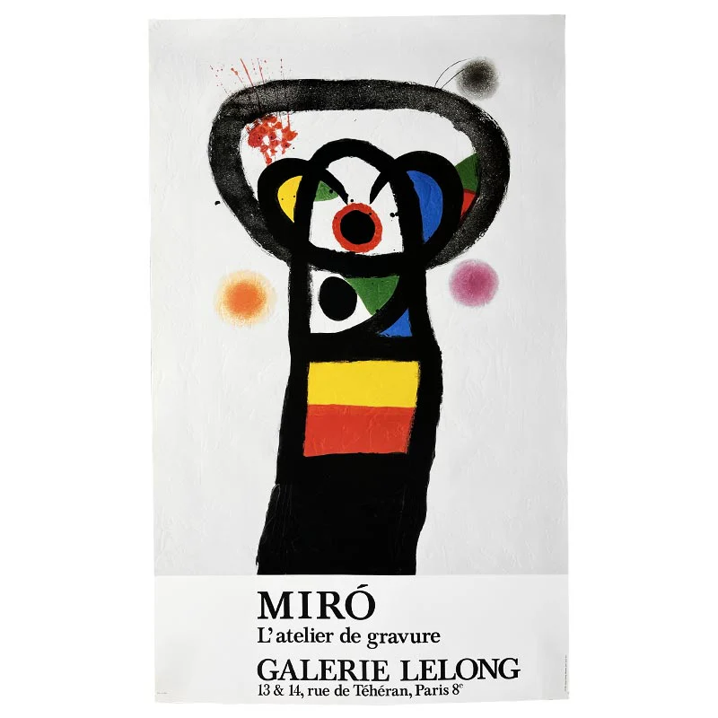 L'Atelier de Gravure poster by Joan  Miró (Galerie Lelong, Paris) - Image 2