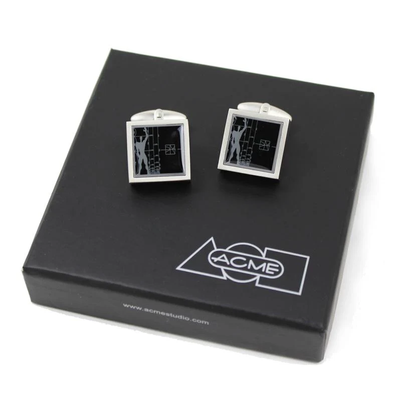 Le Modulor / Figure cufflinks inspired by Le Corbusier - Image 3