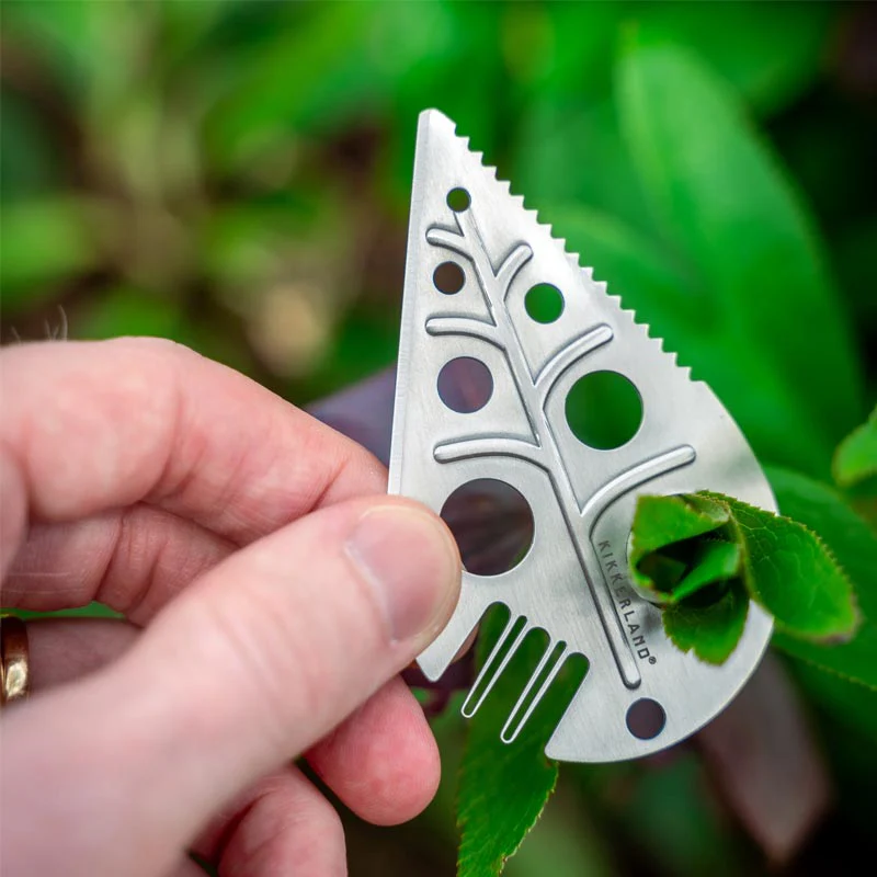 Leaf Foraging 5 in 1 Tool, by Kikkerland - Image 2