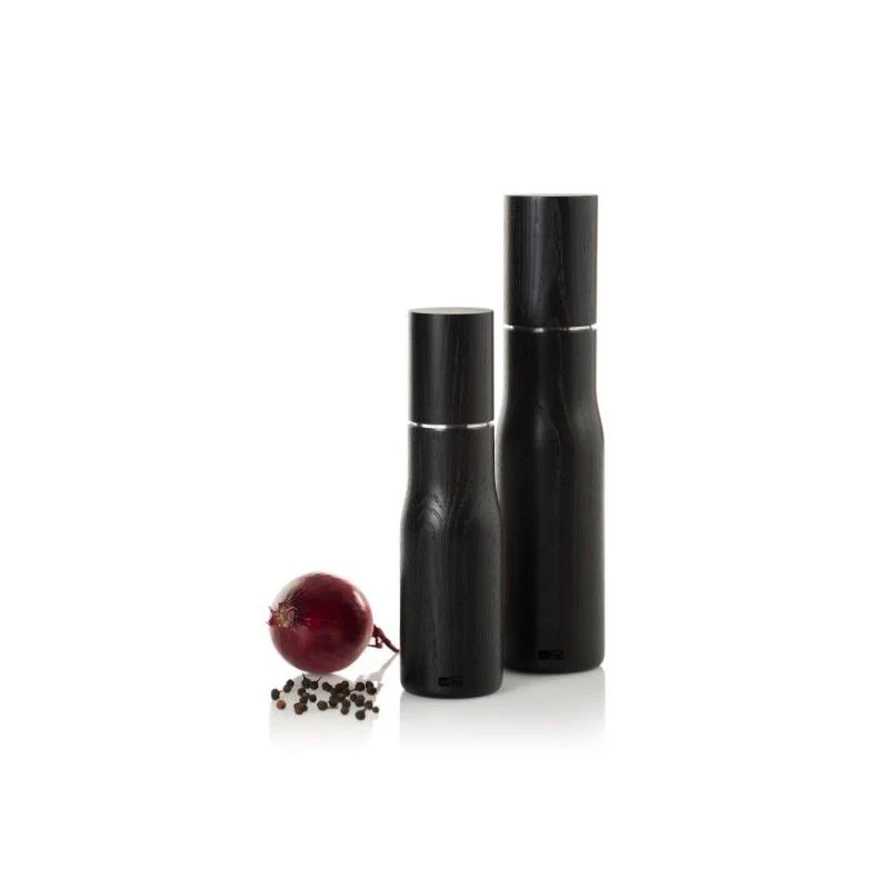 Levo Pepper / Salt Mill - Black Ash Wood - Large - by Adhoc - Image 2