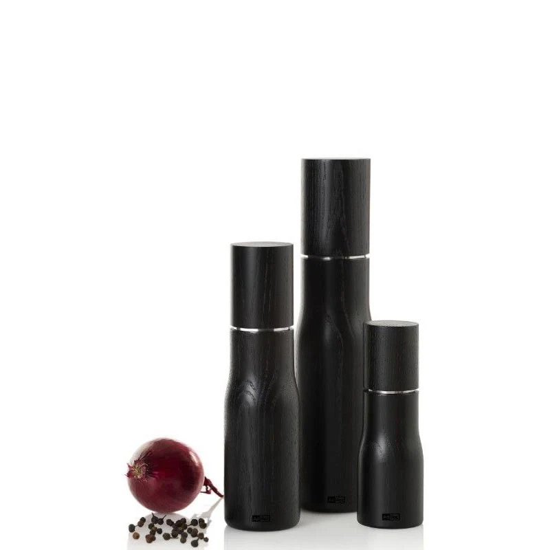 Levo Pepper / Salt Mill - Black Ash Wood - Large - by Adhoc - Image 3