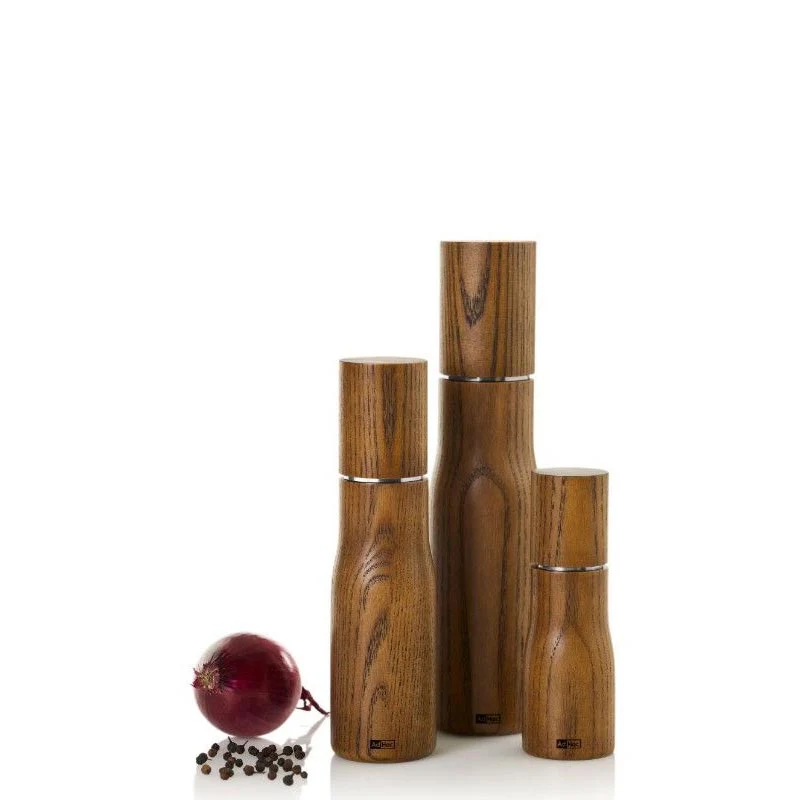 Levo Pepper / Salt Mill in Nut Brown Ash Wood - Large - by AdHoc - Image 3