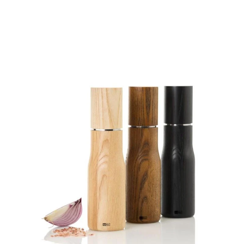 Levo Pepper / Salt Mill in Nut Brown Ash Wood - Large - by AdHoc - Image 4