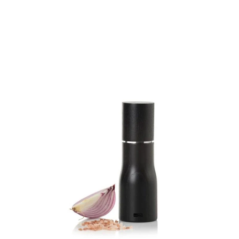 Levo Pepper / Salt Mill - Black Ash Wood - Small - by AdHoc - Image 2