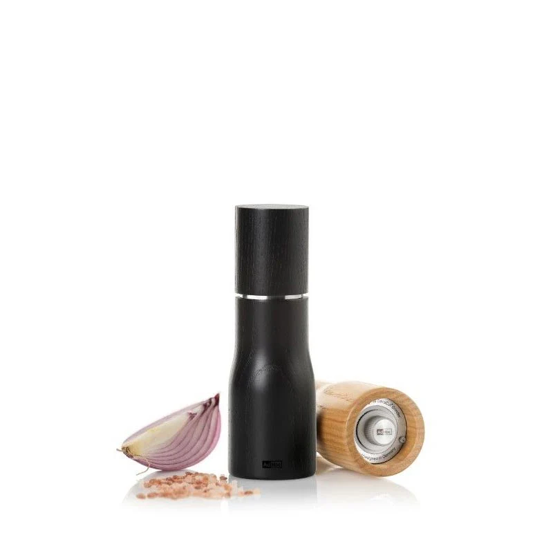 Levo Pepper / Salt Mill - Black Ash Wood - Small - by AdHoc - Image 3