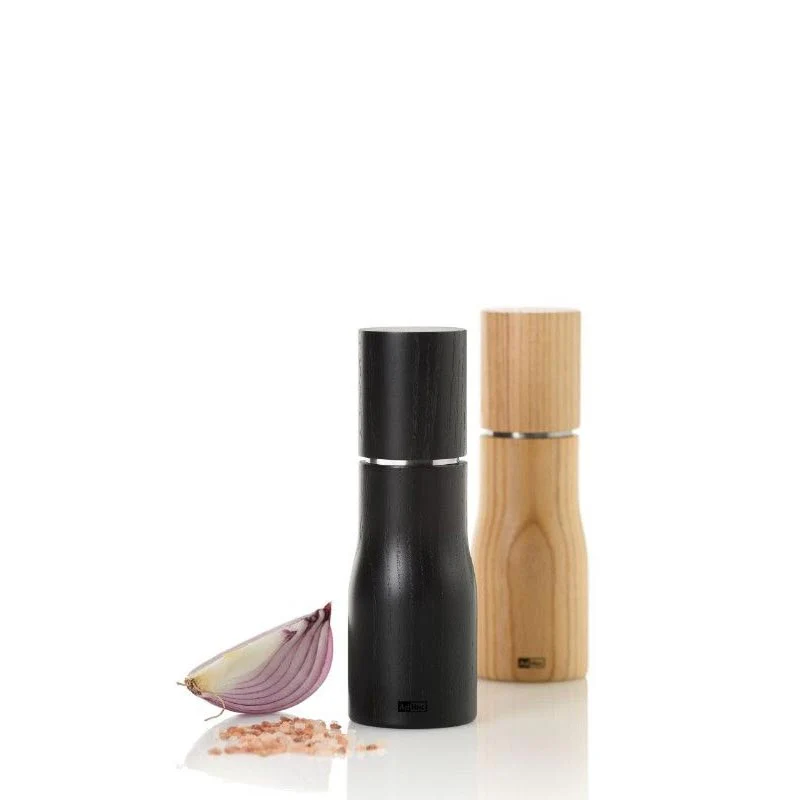 Levo Pepper / Salt Mill - Black Ash Wood - Small - by AdHoc - Image 4