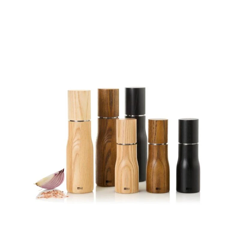 Levo Pepper / Salt Mill - Black Ash Wood - Small - by AdHoc - Image 5