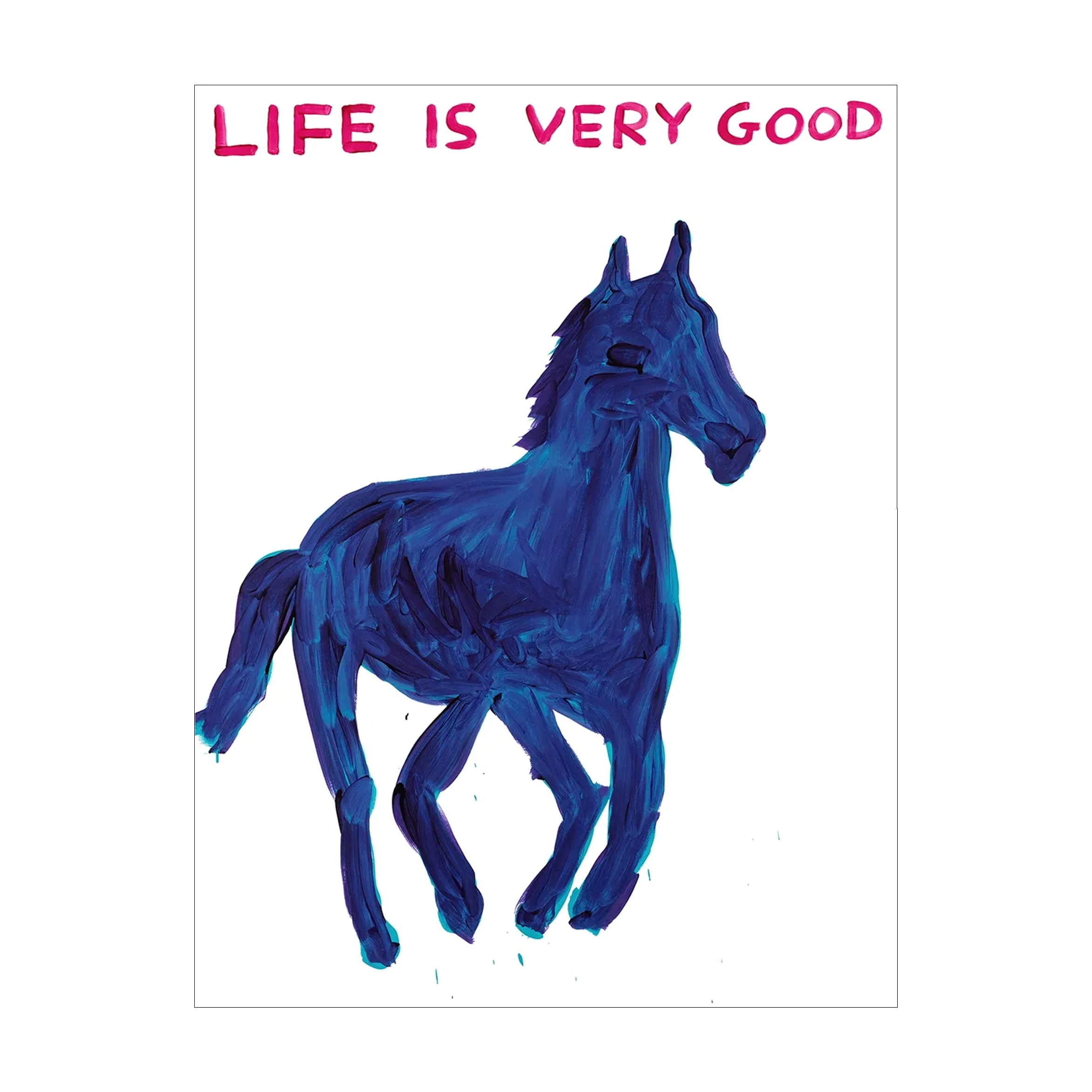 Life Is Very Good poster by David Shrigley - Image 2
