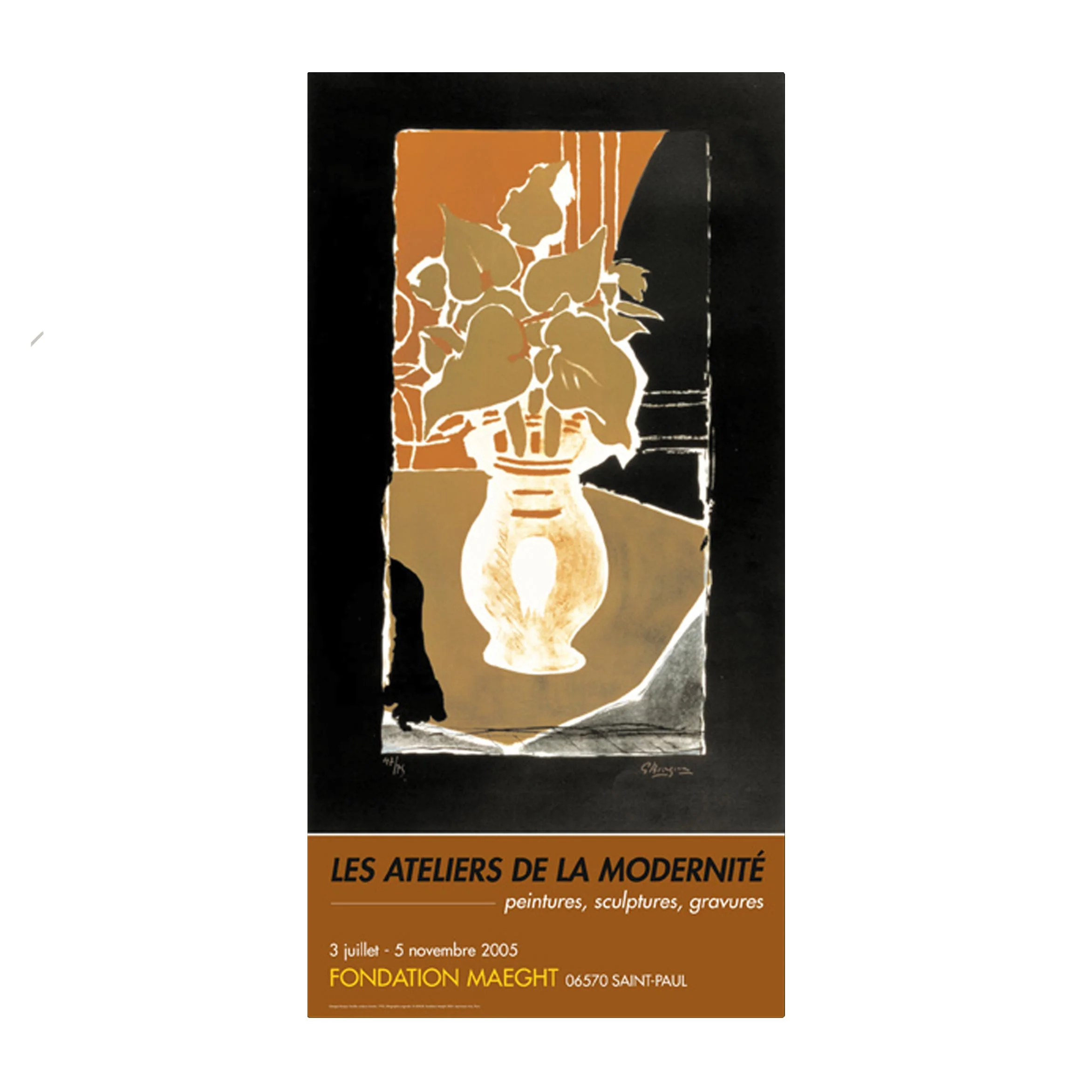 Light Coloured Leaves (Les Ateliers de la Modernité) poster by Georges Braque - Image 2